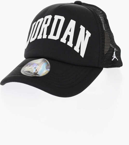 Caciuli Nike Air Jordan Solid Color Trucker Cap With Contrasting Logo Black Baieti (BM 18320077) 1