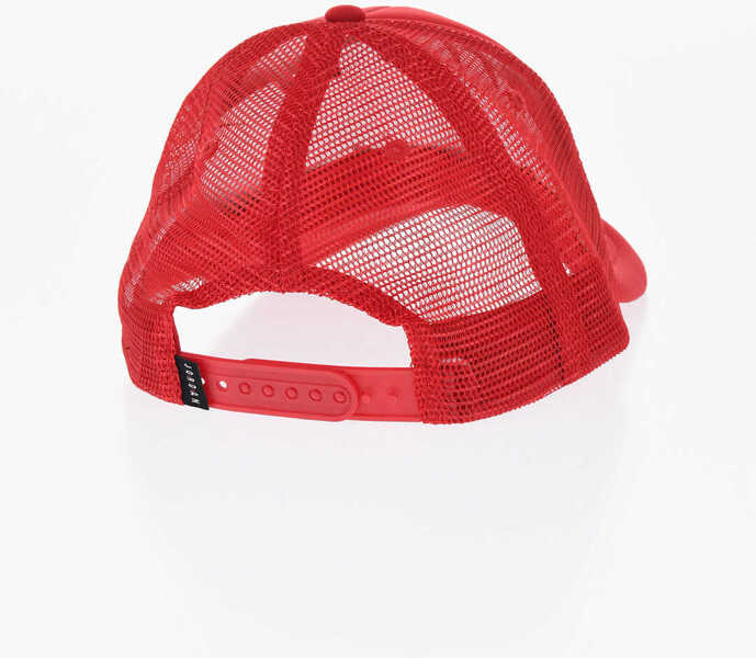 Caciuli Nike Air Jordan Solid Color Trucker Cap With Contrasting Logo Red Baieti (BM 18320080) 3