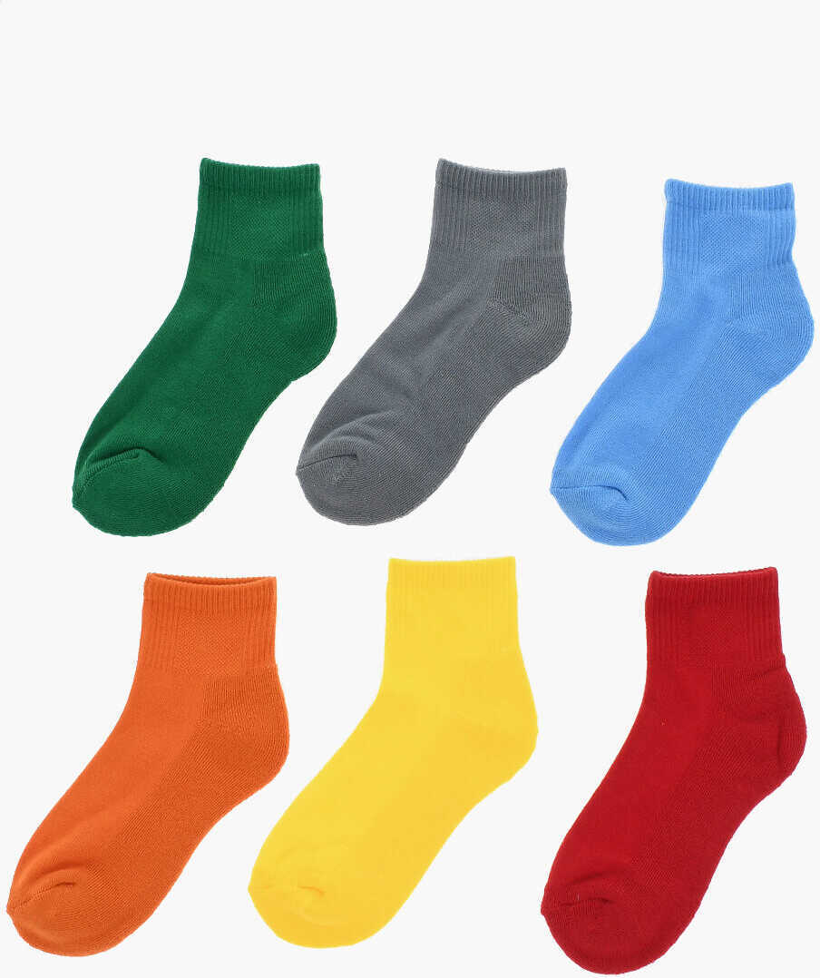 Sosete Nike Air Jordan Set 6 Pairs Of Stretch Fabric Socks With Embroide Multicolor Fete (BM 18320083) 3