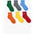 Nike Air Jordan Set 6 Pairs Of Stretch Fabric Socks With Embroide Multicolor