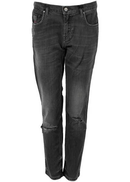 Pantaloni casual Diesel Belthy-Ankle-D 00SA320 Czarny Barbati (BM 18320116) 2