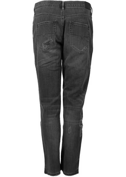 Pantaloni casual Diesel Belthy-Ankle-D 00SA320 Czarny Barbati (BM 18320116) 5
