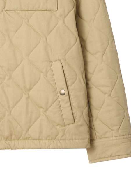 Geci Burberry Jacket In Quilted Gabardine Beige Barbati (BM 18321207) 3