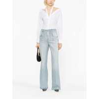 Imbracaminte Dama pagina 510 - Blugi Victoria Beckham Victoria Beckham High-Rise Flared Jeans NAVY Femei (BM 18321264) - B-mall.ro