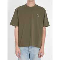 Tricouri Cotton T-Shirt With Logo Barbati