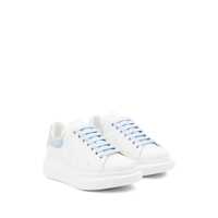Sneakers Alexander McQueen Dama - Sneakers Alexander McQueen Alexander McQueen White And Light Blue Leather Sneakers WHITE/POWEDER BLUE Femei (BM 18322203) - B-mall.ro