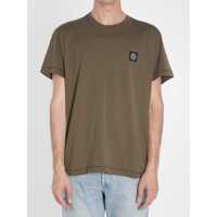 Tricouri Stone Island Cotton T-Shirt With Logo