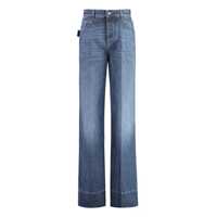 Blugi Bottega Veneta Bottega Veneta Wide-Leg Jeans