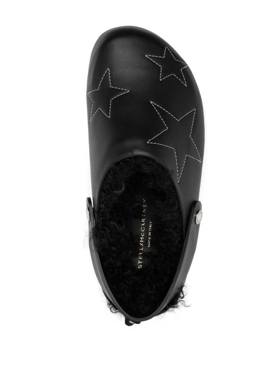 Sandale Stella McCartney Stella McCartney Slippers Black Femei (BM 18322689) 4