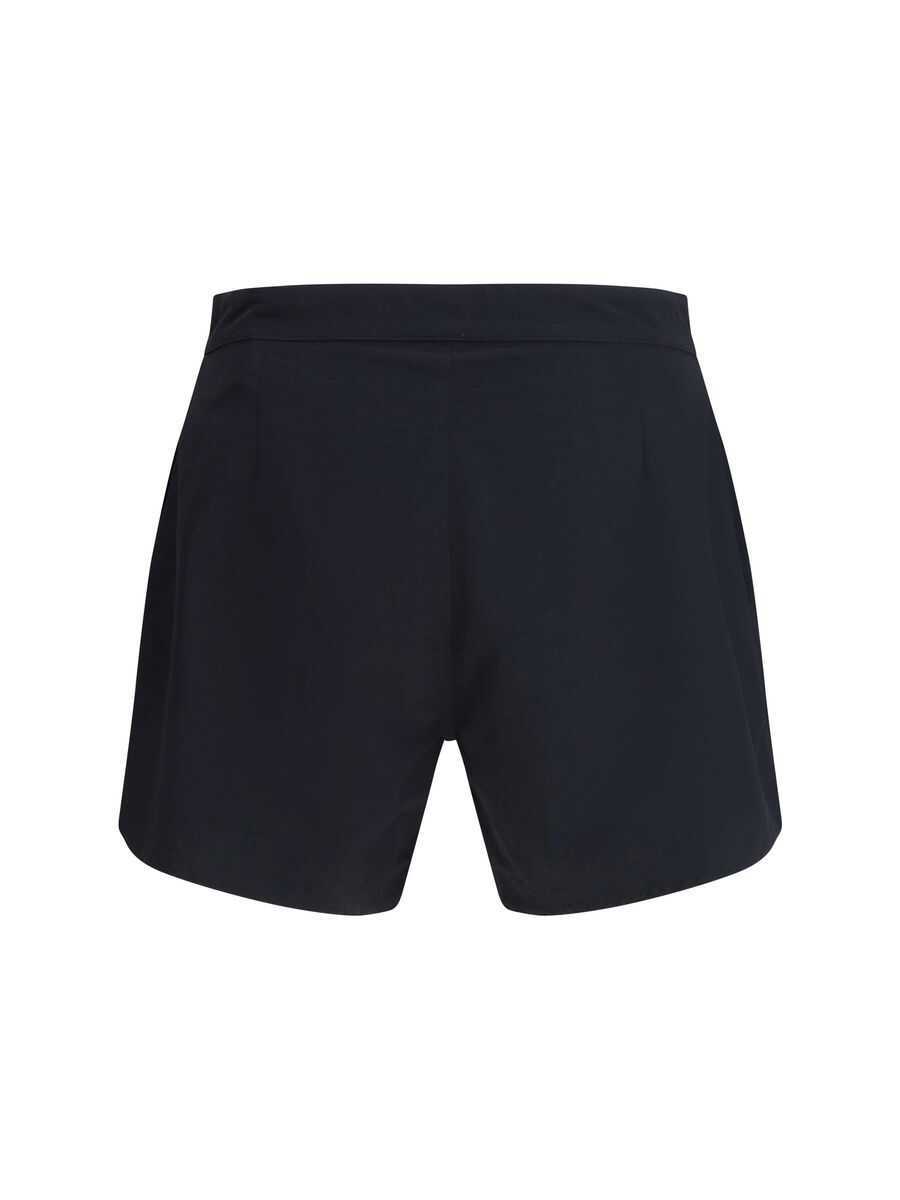 Sorturi de baie Saint Laurent Saint Laurent Nylon Swim Shorts Black Barbati (BM 18322815) 2