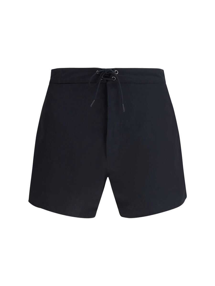 Sorturi de baie Saint Laurent Saint Laurent Nylon Swim Shorts Black Barbati (BM 18322815) 1