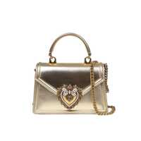 Genti de mana Dolce & Gabbana Handbag In Smooth Laminated Nappa Femei