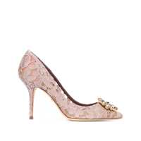 Pantofi cu toc Dolce & Gabbana With Heel Powder Femei