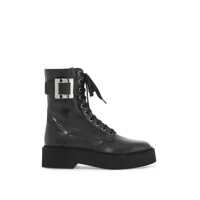 Bocanci Roger Vivier Roger Vivier Viv Rangers Leather Boots