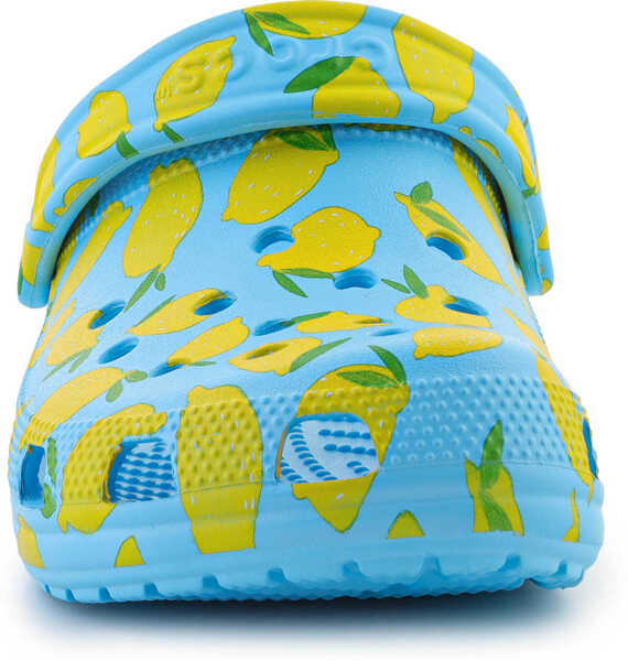 Slapi Crocs Classic Fresh Fruits Clog Tinted Glass Blue Femei (BM 18325585) 2