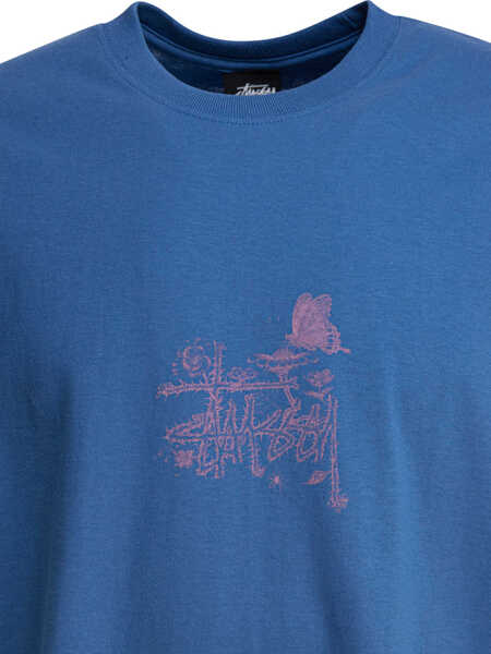 Tricouri STSSY T-shirts Blue Barbati (BM 18325596) 3