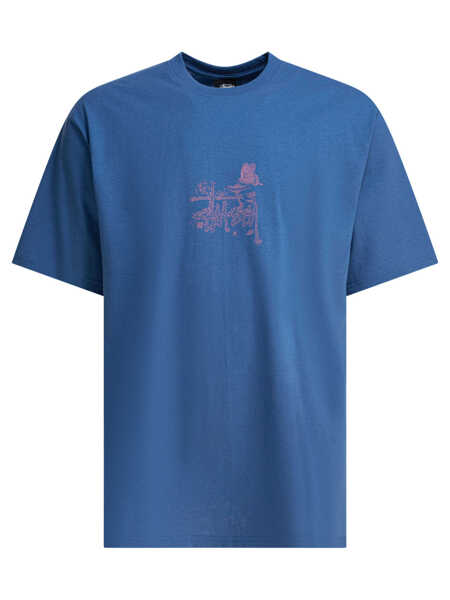 Tricouri STSSY T-shirts Blue Barbati (BM 18325596) 1