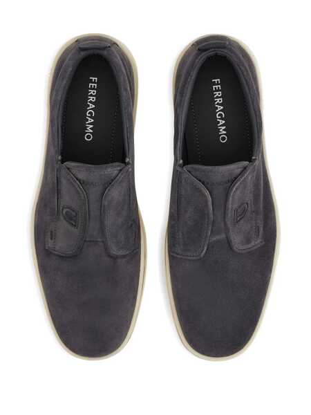 Mocasini Ferragamo Loafers & Slippers Grey Barbati (BM 18325635) 4