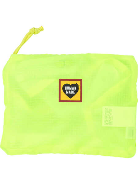 Genti tip postas HUMAN MADE Lightweight foldable bag Yellow Barbati (BM 18325773) 3