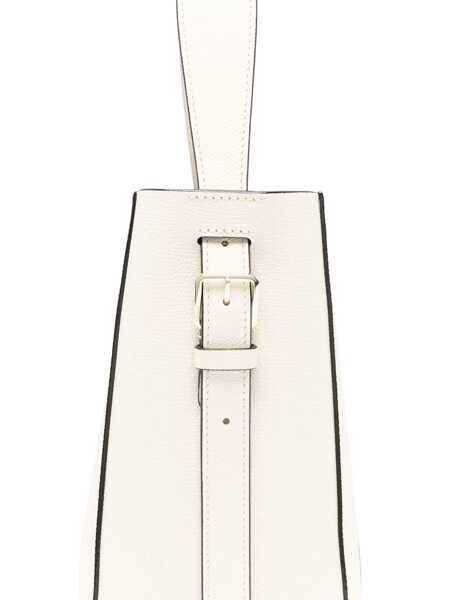 Genti de mana VALEXTRA Soft Mini Bucket Bag White Femei (BM 18325797) 4
