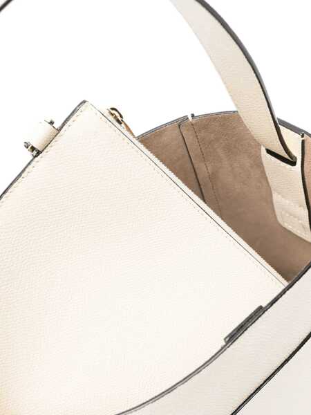 Genti de mana VALEXTRA Soft Mini Bucket Bag White Femei (BM 18325797) 5