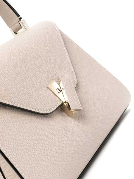 Genti de mana VALEXTRA Mini Iside handbag Pink Femei (BM 18325803) 4