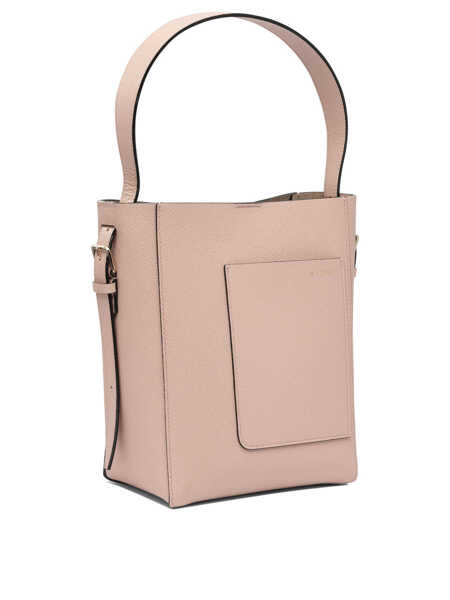 Genti de mana VALEXTRA Soft Mini Bucket Bag Pink Femei (BM 18325809) 2
