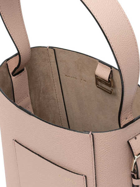 Genti de mana VALEXTRA Soft Mini Bucket Bag Pink Femei (BM 18325809) 5