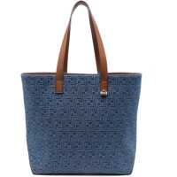 Genti de mana Embroderied denim Tote Bag Barbati