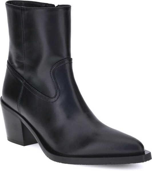 Bocanci casual Stuart Weitzman Tate Bootie BLACK Femei (BM 18325873) 2