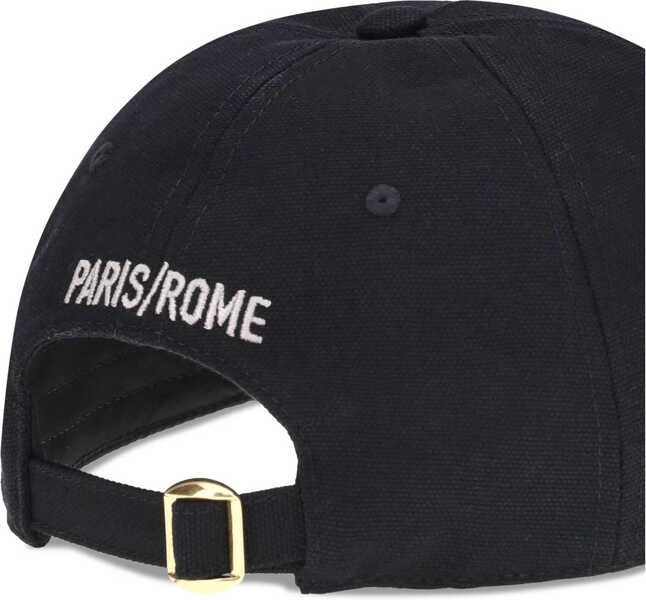 Sepci Valentino Garavani Chez Valentino Baseball Hat NERO/AVORIO Barbati (BM 18325882) 3