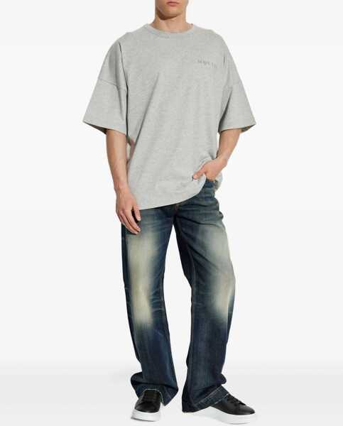 Tricouri Alexander McQueen Logo T-Shirt GREY/GREY Barbati (BM 18325885) 2