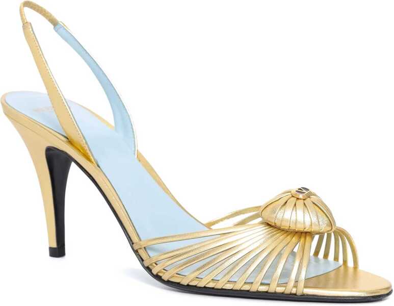 Sandale Valentino Garavani Royal Sandals ANTIQUE BRASS LIGHT Femei (BM 18325891) 2