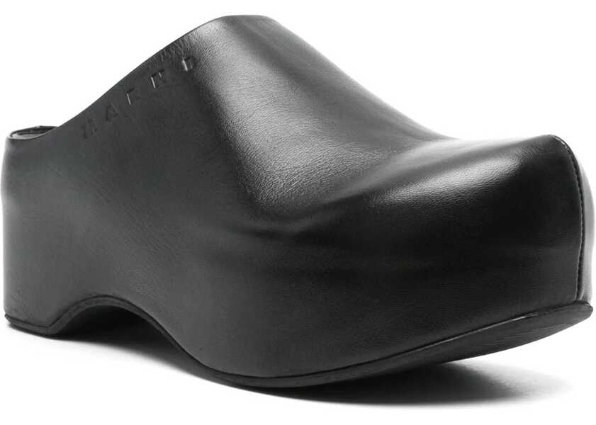 Sandale Marni Leather Mules BLACK Femei (BM 18325900) 2