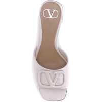 Sandale Valentino Garavani Dama - Sandale Valentino Garavani Vlogo slide Sandals LIGHT IVORY Femei (BM 18325909) - B-mall.ro
