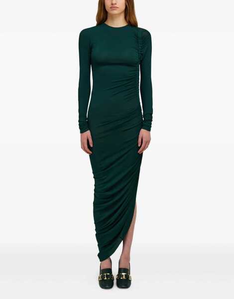 Rochii Ferragamo Draped midi Dress MOSS Femei (BM 18325969) 2