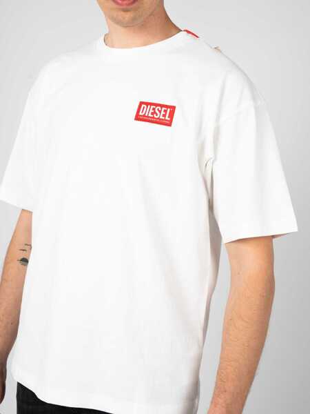 Tricouri Diesel T-Nlabel A11593 Biay Femei (BM 18326134) 4