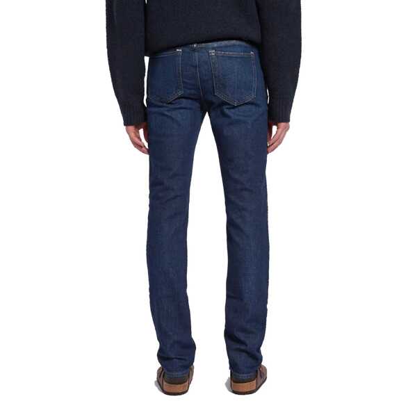 Blugi Acne Studios Acne Studios Bl Konst Cotton Denim Jeans Blue Barbati (BM 18326148) 3