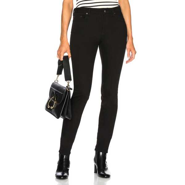 Blugi Acne Studios Acne Studios Bl Konst Climb Cotton Denim Jeans Black Femei (BM 18326151) 2