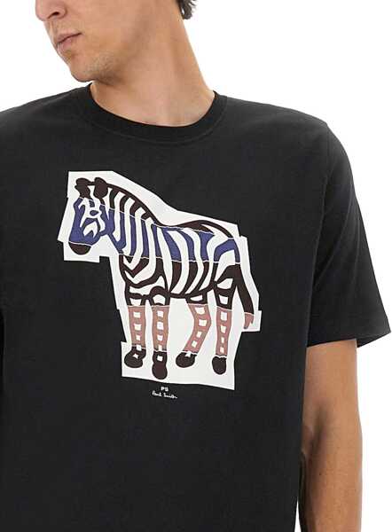 Tricouri Paul Smith Regular Fit T-Shirt BLACK Barbati (BM 18326230) 4