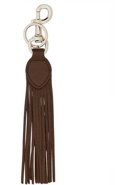 Brelocuri Valentino Garavani Vlogo Signature Keychain BROWN Barbati (BM 18326263) 2