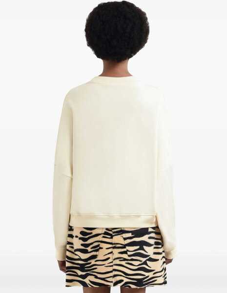 Bluze de trening Marni Cotton Sweatshirt With Print IVORY Femei (BM 18326266) 3