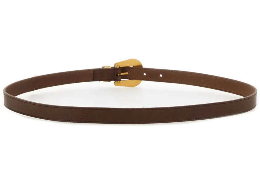 Curele Valentino Garavani Vlogo Signature Belt BROWN Barbati (BM 18326278) 3