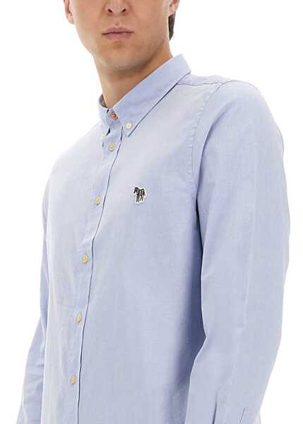 Camasi casual Paul Smith Tailored Fit Shirt AZURE Barbati (BM 18326281) 4