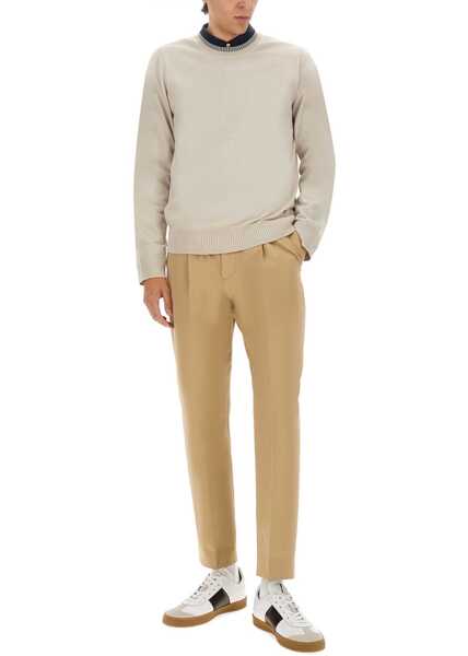 Pulovere casual Paul Smith Shirt With Embroidered Logo WHITE Barbati (BM 18326290) 2