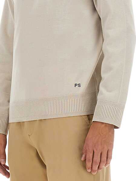 Pulovere casual Paul Smith Shirt With Embroidered Logo WHITE Barbati (BM 18326290) 4