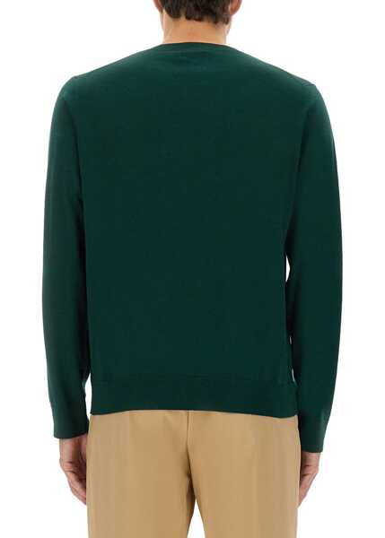 Pulovere casual Paul Smith Jersey With Striped Detail GREEN Barbati (BM 18326296) 3