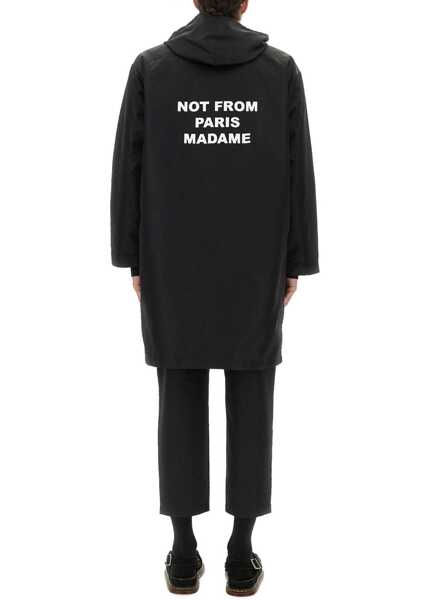 Geci Parka DRLE DE MONSIEUR Hooded Parka BLACK Barbati (BM 18326326) 3