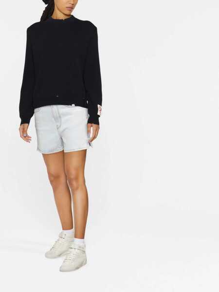 Pulovere casual Golden Goose Cotton Jersey BLUE Femei (BM 18326329) 2