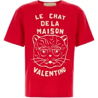 Tricouri T-Shirt With "Chat De La Maison" Print Barbati